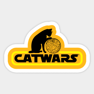 CATWARS DEATH STAR Sticker